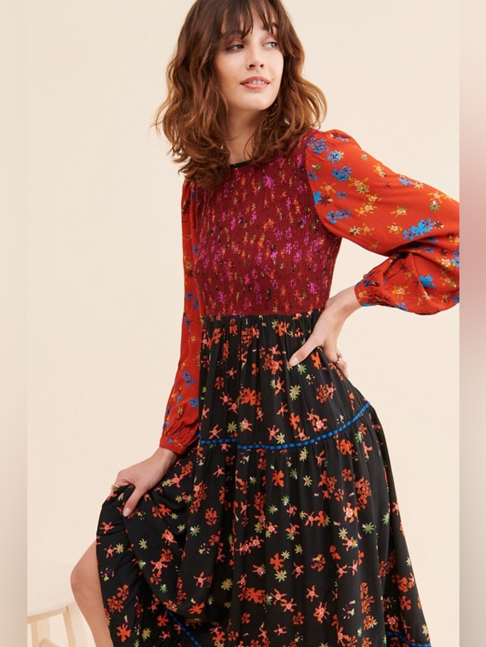 Anthropologie Bl-nk Brittany Maxi Dress Sz XS
